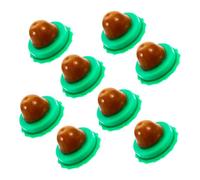 NUOBESTY 8PCS Catnip Lollipop Snacks with Vitamins for Kittens Edible Catnip Balls with Rotatable Cover Digestive Aid Treats to Distract Cats From Furniture Biting Random Flavors