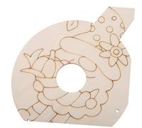 NUOBESTY 8pcs DIY Unfinished Wood Guitar Cutouts for Natural Smooth Musical Instrument Ornaments for Painting Music Decor Birthday Band Party Supplies Educational Craft Kit