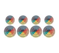 NUOBESTY 8pcs Feeling Wheel Sticker Self-Adhesive PVC Emotion Chart Decals for Laptop Computer Surface Decoration Mood Wheel Design and Portable for Friends Lovers