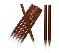 NUOBESTY 8pcs Infinite Pencil Wooden Drawing Pencils Hb Reusable No Lead Fine Point Precision Writing Tool for Artists Professionals Note Taking