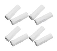 NUOBESTY 8pcs Metal Candle Socket Covers for Ceiling Lamps European Style Candelabra Tube Sleeves for Hanging Lamp Bases Easy Installation Lighting Parts for Home Restaurant Gallery Decor