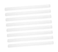 NUOBESTY 8pcs Mini Mahjong Tile Holder Rack Transparent Travel-friendly Compact Mahjong Racks Sleeve for Neat Tile Storage and Easy Arrangement Portable Chinese Game Accessory for Beginners