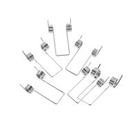 NUOBESTY 8pcs Replacement Torsion Spring for Bin Lid Small Torsion Springs for Trash Can Repair Maintenance