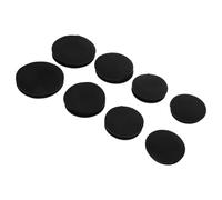 NUOBESTY 8pcs Round Rubber Piggy Bank Plugs Saving Box Covers with Secure Bottom Stoppers Easy-Remove Coin Bank Seal Caps for Safe Money Storage and Convenient Cleaning
