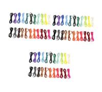 NUOBESTY 90pcs Suede Cord Suede String for Bracelet Making Necklace Crafting DIY Jewelry Projects Beaded Supplies Macrame Rope Thread Random Color