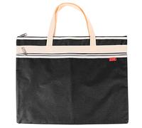 NUOBESTY A3 Zipper Art Bag Multi-Layer Oxford Fabric Waterproof Stationery Pouch Document Storage Folder for Artists and Office Use