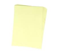 NUOBESTY A4 Size 100 Sheets Light Yellow 70g Art Craft Papers for Office School DIY Projects and Printing