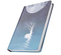 NUOBESTY A5 Diary Notebook Journal Deer Moon Night Hardcover Books for Students
