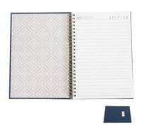 NUOBESTY A5 Spiral Notebook with Lined Pages for Daily Work Planning