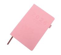 NUOBESTY Academic Diary PU Leather Cover Planner Daily Weekly Monthly Organizer Compact Lightweight Appointment Book Habit Tracker Journal for Work School Travel
