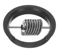 NUOBESTY Acoustic Guitar Soundhole Cover Metal 3.62x3.46x0.55in Easy to Install Guitar Decorating Accessory