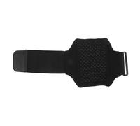 NUOBESTY Adjustable Elastic Leg Bag Phone Holder Strap for Men and Women, Black Polyester Drop Leg Pouch with Convenient Carrying Feature, for Cycling and Outdoor Sports