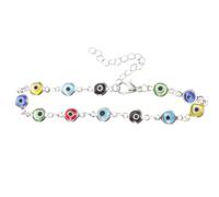 NUOBESTY Adjustable Evil Eye Bracelet for Women Featuring Blue Metal Material and Unique Design, for Engagement or Valentine's Day to Add Personal Touch and Expand Wardrobe Random Color