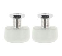 NUOBESTY Adjustable Rubber Roller Skate Toe Stops and Convenient Replacement 2pcs with Wear Resistant Honeycomb Design for Quad Skates and Outdoor Roller Skating