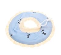 NUOBESTY Adjustable Soft Guinea Pig Collar for Small Pets, Lightweight Cloth Anti-bite Cone Collar Preventing Licking and Biting, Suitable for Guinea Pigs and Hamsters after Surgery, Size L
