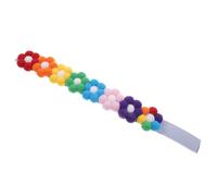 NUOBESTY Adjustable Stylish Dog Cat Collar with Plush Flower Bow Tie Comfortable Pet Neck Tie for Puppies and Cats for Holidays Parties Weddings and Photo Shoots