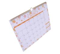 NUOBESTY Aesthetic Wall Calendar Large Monthly Planner for Family Home Office Space Saving English Yearly Wall Planner with Comprehensive Schedule Coverage and Practical Design
