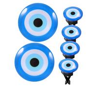 NUOBESTY Air Freshener Glass Material Vent Clips 6pcs Car with, Evil Eye Design Resistant to Deformation and Fading, Auto Decorations for Car Interior Or Wardrobe