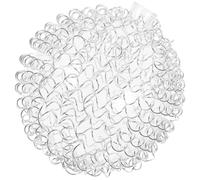 NUOBESTY Aluminum Wire and Glass Replacement Lamp Shade Pendant and Floor Lamp Cover Stable Construction for Home Decor Warm Light Diffusion