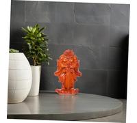 NUOBESTY Antique Feng Shui Zhongkui Door Guardian Statue for Home Protection and Desktop Decoration Hand-carved Chinese Style Ornament Figurine Symbolizing Fortune and Cultural Heritage