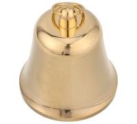 NUOBESTY Antique Medium Brass Bells Charms for DIY Jewelry Making, Hanging Decorative Bells for Holiday Necklaces, Dog Collar Accessories, and Craft Wind Chimes