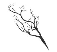 NUOBESTY Artificial Black Antler Tree Branch DIY Decorative Plastic Twig for Vase Filling Home Table Ornament Faux Dry Branch Accessory