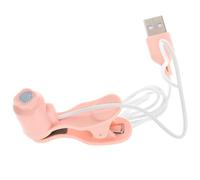 NUOBESTY Auto Screen Clicker for Phone, 1pc Practical USB Phone Screen Clicker for Live Broadcasting - Radio - Shopping, Automatic Finger Continuous Click, Adjustable Different Speeds (Pink)
