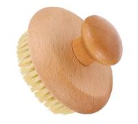 NUOBESTY Bath Body Brush with Sisal Bristle Exfoliating Body Scrub Brush for Showers with Beech Wood Handle Portable Massage for Effective Skin Care