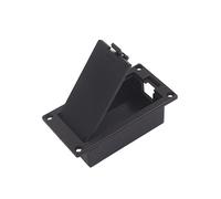 NUOBESTY Battery Holder Case for Guitar and Bass Battery Box for Active Pickup Connector Easy Access Replacement No Wire Inside Musical Instrument Accessory