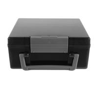 NUOBESTY Battery Storage Organizer with Sponge Lined Compartments for Efficient Aa Aaa Battery Sorting and Recycling at Home