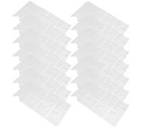 NUOBESTY Beard Catcher Sheets 20Pcs Disposable PE Sink Guards Portable for Traveling Shaving Use