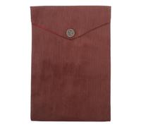 NUOBESTY Bible Cover: Book Carrying Case Bag Buddhist Scripture Bag Quran Storage Holder Embroidery Cloth Pouch Organizer