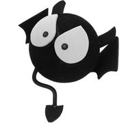 NUOBESTY Big Eyes Bat Car Antenna Topper Cute Devil Aerial Ball Automotive Exterior Decoration Vehicle Hood Ornament for Car Roof Accessories