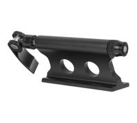 NUOBESTY Bike Front Fork Quick Release Mount Clamp for Bicycle Storage | Metal Aluminium Build, Black Finish, Compact Wall or Shed Use, Secure Transport Support for Cyclists