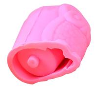 NUOBESTY Bird-Shaped Silicone Mold for Flower Pot DIY Craft Projects Creative Reusable Mold with Detailed Owl Design