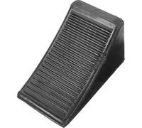 NUOBESTY Black Rubber Wheel Chock Portable for Car and Caravan Repairs