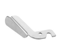 NUOBESTY Boiler Door Handle Replacement for Fire Pit and Boiler Doors, Iron Construction with Screw Included, Ergonomic Comfort and Smooth Operation, Silver Heat Resistant Stove Pull Handle