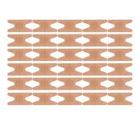 NUOBESTY Breathable Fabric Adhesive Skin-Friendly 30pcs Elastic Waterproof Plasters for Wounds Suitable for Any Part of the Body