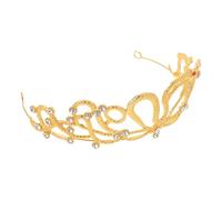 NUOBESTY Bridal Crown Snake Rhinestone Wedding Headpiece for Bride Hair Accessories Vintage Style for Halloween Costume Birthday Dress up Party