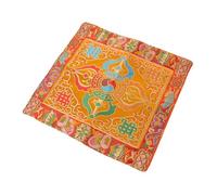 NUOBESTY Buddhist Tablecloth Embroidery Brocade Cloth Covering for Zen Scriptures Home Worship