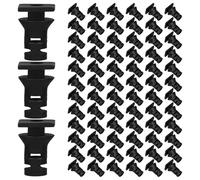 NUOBESTY Cable Strain Relief Protector Cord Grip 100pcs Abs Material Enhancing Longevity and Electrical Insulation for Electrical Wire and Cable and Project Requirements