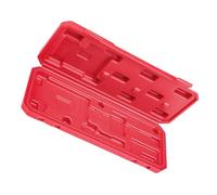 NUOBESTY Caliper Storage Box Portable Measuring Tool Container for Digital and Dial Calipers Durable Plastic Organizer with Smooth Surface for Tool Organization and Space Management
