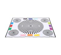 NUOBESTY Camera Lens Focus Test Chart 40X30Cm Precision Cctv Monitoring Lens Alignment Calibration Card for Security Camera Assembly and Repair Tools Professional Photography