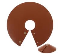 NUOBESTY Camping Light Shade Cover Pu Lantern Diffuser Round Shape and Detachable Design, Protects from Dirt and Provides Reliable Light for Camping and Hiking Outdoors