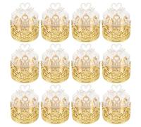 NUOBESTY Candy Pot Containers 12Pcs Bulk Boxes for Party Favors and Indian Return