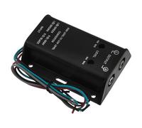 NUOBESTY Car Audio High to Low Level Converter Adapter, Vehicle Speaker Level Adapter with Rca Output, Electronic Signal Audio Controller for Car and Subwoofers