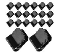 NUOBESTY Car Mudguard Clips 30pcs U Shaped Iron Mounting Clips for Vehicle Splash Shield Impact Resistant Replacement for Auto Repair Professionals