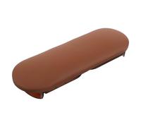 NUOBESTY Caramel Color Nail Art Hand Rest Pillow Pu Manicure Arm Cushion with Foldable Legs for Nail Salon Manicure Table Hand Pad for Professional