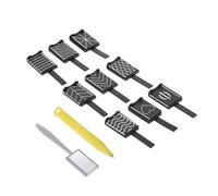 NUOBESTY Cat Eye Magnet Pen Manicure Tools 11Pcs UV Gel Nail Polish Set with Easy-To-Use Design for Nail Art