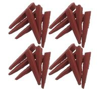 NUOBESTY Ceramic Temperature Cones for Kiln Reusable Cones for Pottery for Clay Firing Temp Measurement Accessory for Kiln Supplies for Home Use